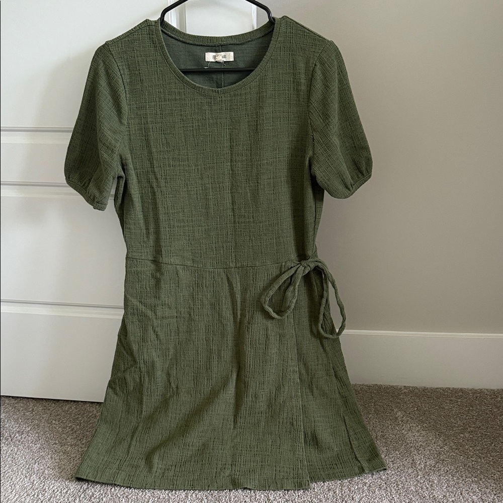 Madewell Olive Mini Dress